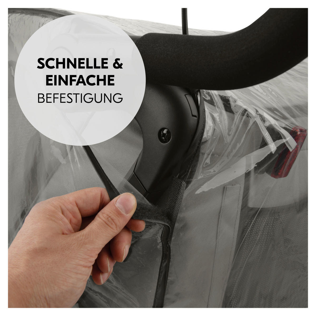 REGENVERDECK - Transparent, Basics, Kunststoff (64/67/100cm) - Hauck