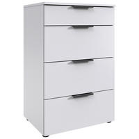 NACHTSCHRANK 54/84/41 cm  - Graphitfarben/Schwarz, Design, Holzwerkstoff/Kunststoff (54/84/41cm) - Boxxx