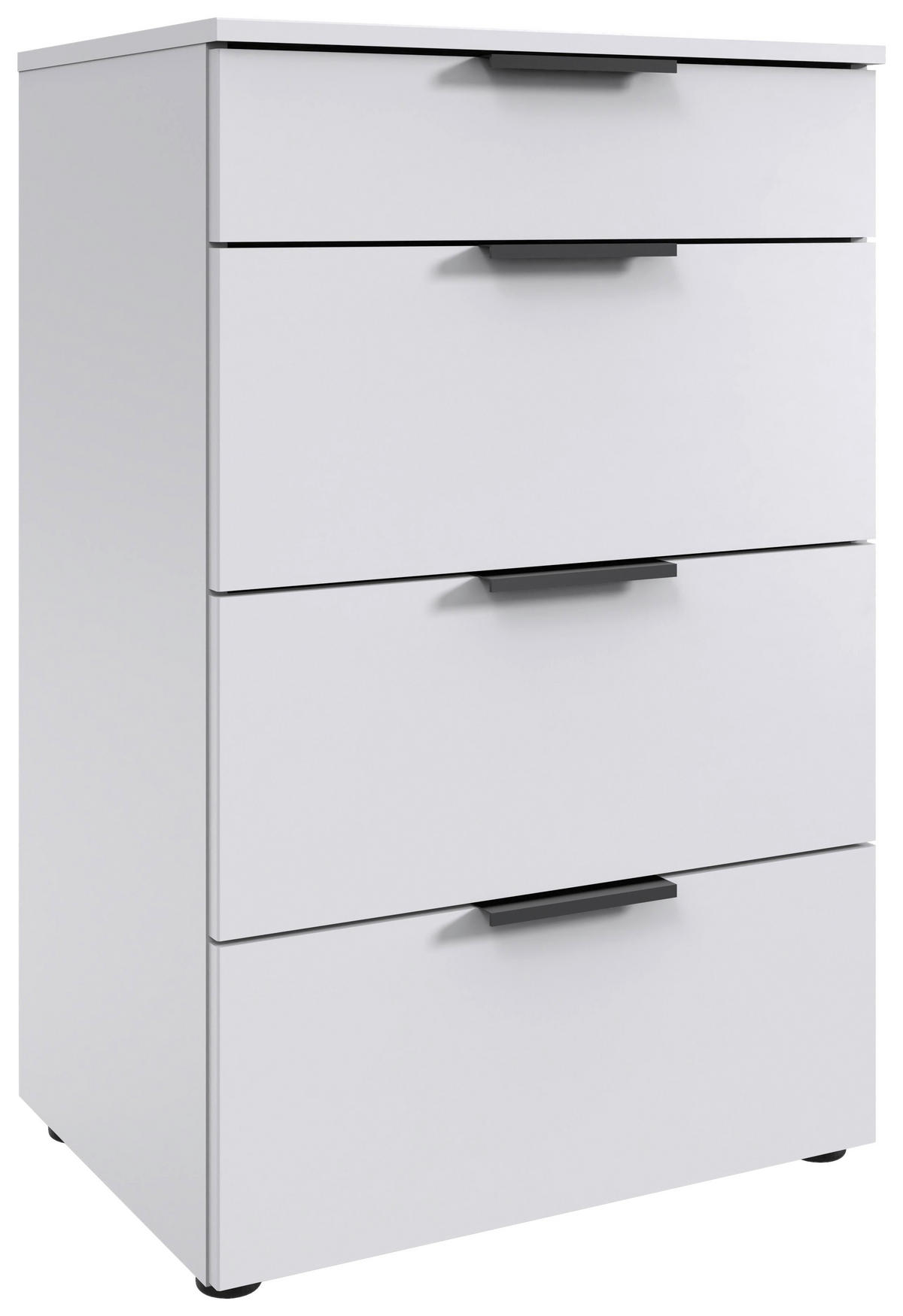 NACHTSCHRANK 54/84/41 cm  - Graphitfarben/Schwarz, Design, Holzwerkstoff/Kunststoff (54/84/41cm) - Boxxx