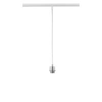 HÄNGLAMPA FÖR SKENA m6 HV Track 6 4,5/210 cm   - nickelfärgad, Basics, metall (4,5/210cm) - Fischer & Honsel