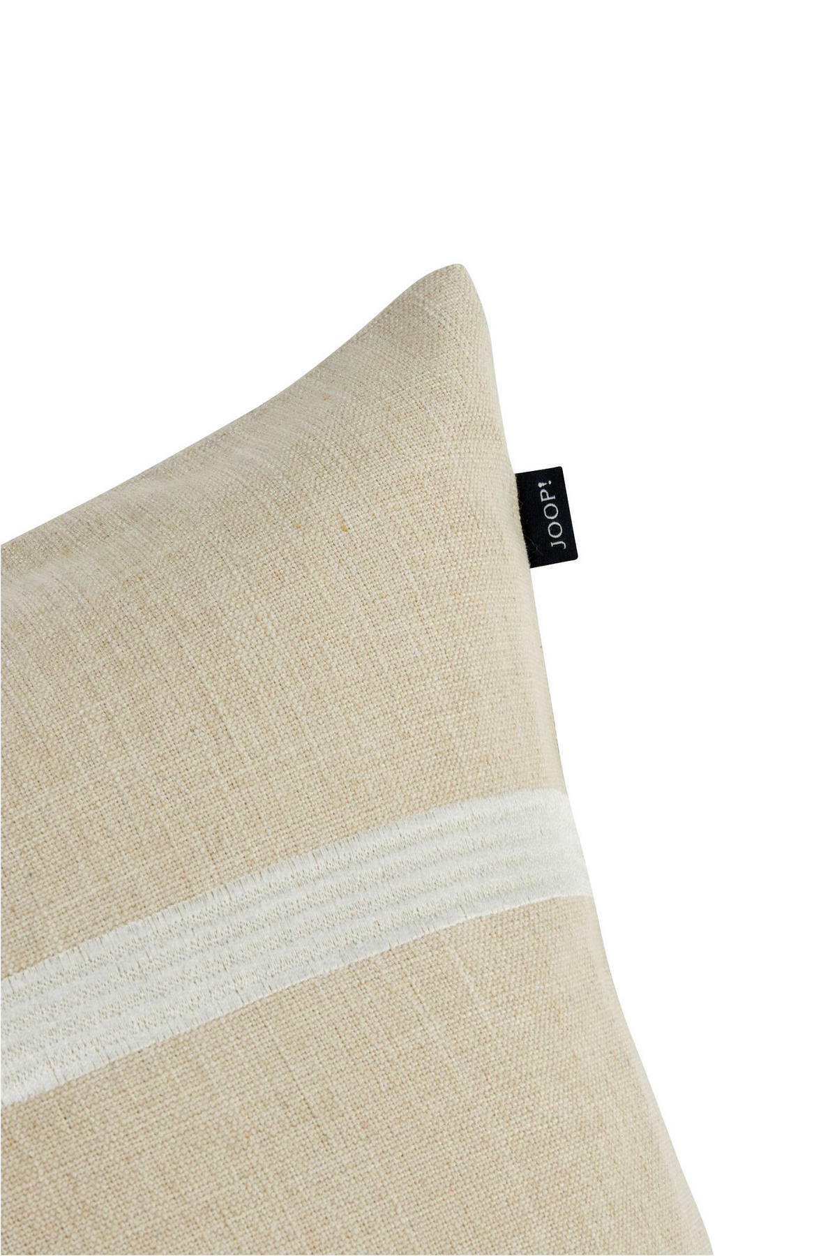 KISSENHÜLLE J!Trace natur 50/50 cm  - Creme/Naturfarben, Design, Textil (50/50cm) - Joop!
