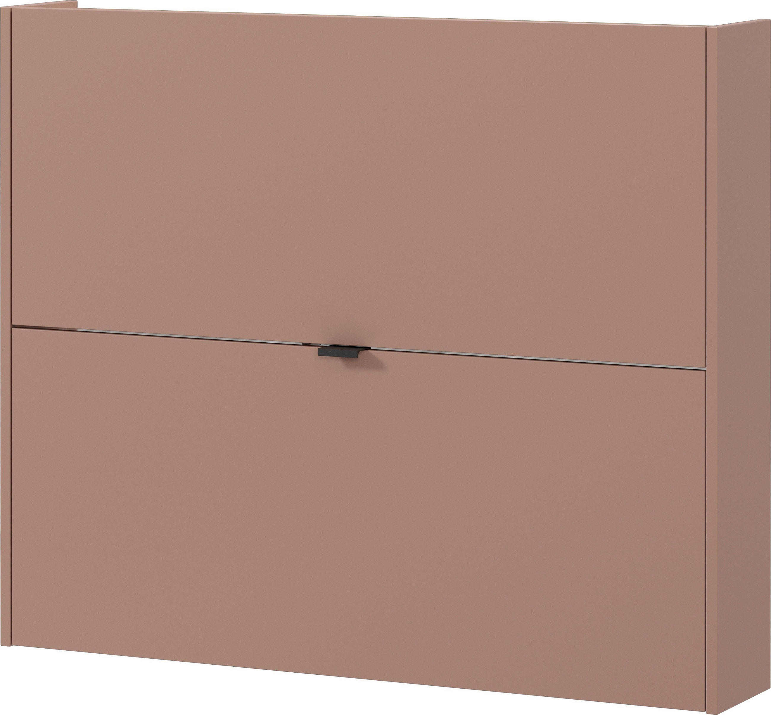 XXXLutz Hängeschuhschrank Eiche, Rotbraun 100x83x18 cm