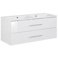 WASCHTISCHKOMBI 120,0 cm  - Weiß, MODERN, Holzwerkstoff/Kunststoff (120,0cm) - MID.YOU