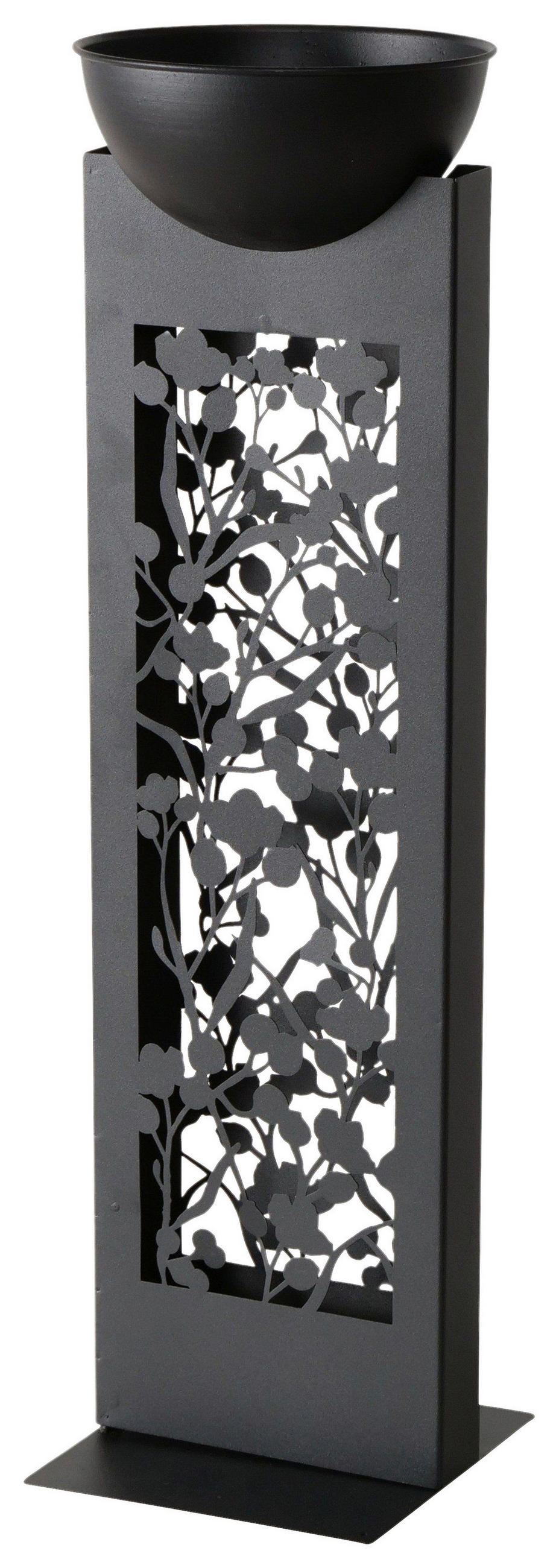 DEKOSÄULE - Schwarz, Trend, Metall (18,8/18/65cm)