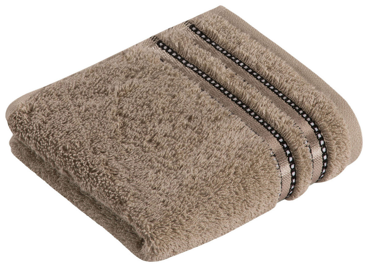 VENDÉGTÖRÖLKÖZŐ 30/50 cm homok  - homok, Design, textil (30/50cm) - Vossen
