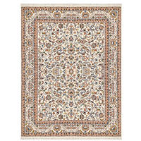 ORIENTTEPPICH  Wohnzimmer 90/160 cm Isfahan Cream Creme rechteckig  - Creme, LIFESTYLE, Textil (90/160cm) - Cazaris