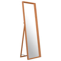 STANDSPIEGEL 43/153/4,3 cm, Eichefarben  - Eichefarben, Design, Glas/Holz (43/153/4,3cm) - Xora