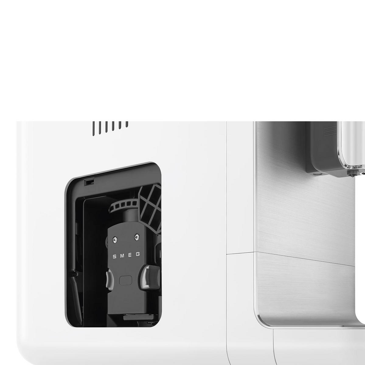 KAFFEEVOLLAUTOMAT  - Weiß, Basics, Kunststoff/Metall (18/33,6/43,3cm) - SMEG