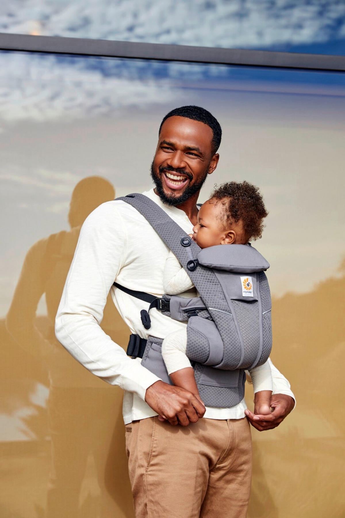 KENGUR NOSILJKA  Omni Breeze  - tamnosiva, Osnovno, tekstil (0,7kg) - Ergo Baby