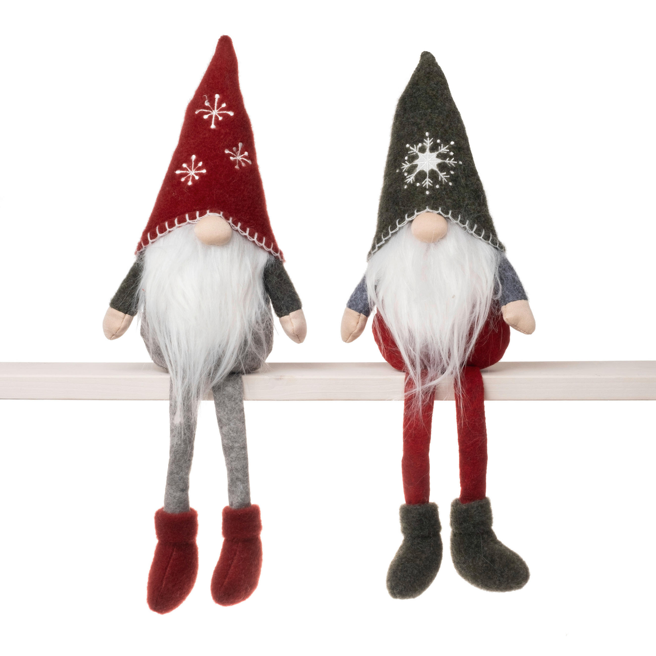 TOMTENISSE  - röd/grön, Lifestyle, textil (16/8/48cm) - X-Mas