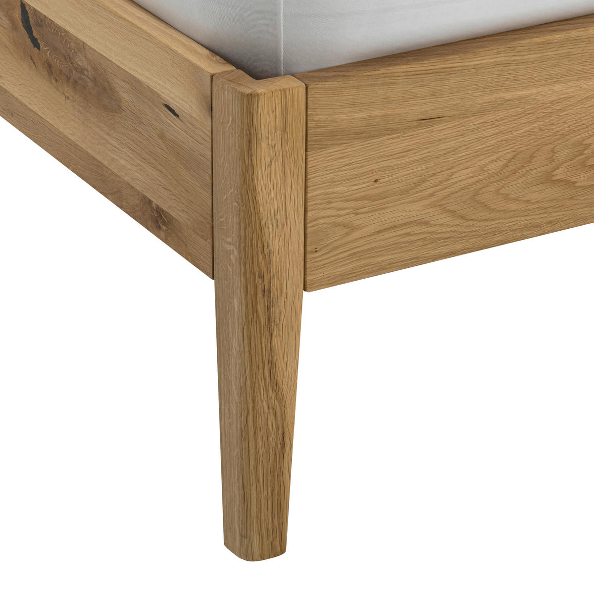 BETT 90/200 cm  in Eichefarben  - Eichefarben, Natur, Holz (90/200cm) - Boxxx