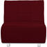 SCHLAFSESSEL in Textil Rot - Chromfarben/Rot, Design, Textil/Metall (84/88/103cm) - Novel SCHLAFSESSEL in Textil Rot - Chromfarben/Rot, Design, Textil/Metall (84/88/103cm) - Novel