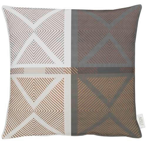 KISSENHÜLLE 49/49 cm  - Braun, Design, Textil (49/49cm) - Apelt