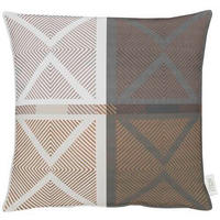 KISSENHÜLLE 49/49 cm  - Braun, Design, Textil (49/49cm) - Apelt