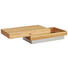 COUCHTISCH Wildeiche vollmassiv rechteckig Eichefarben - Eichefarben, Design, Holz/Metall (120/36/70cm) - NOVEL