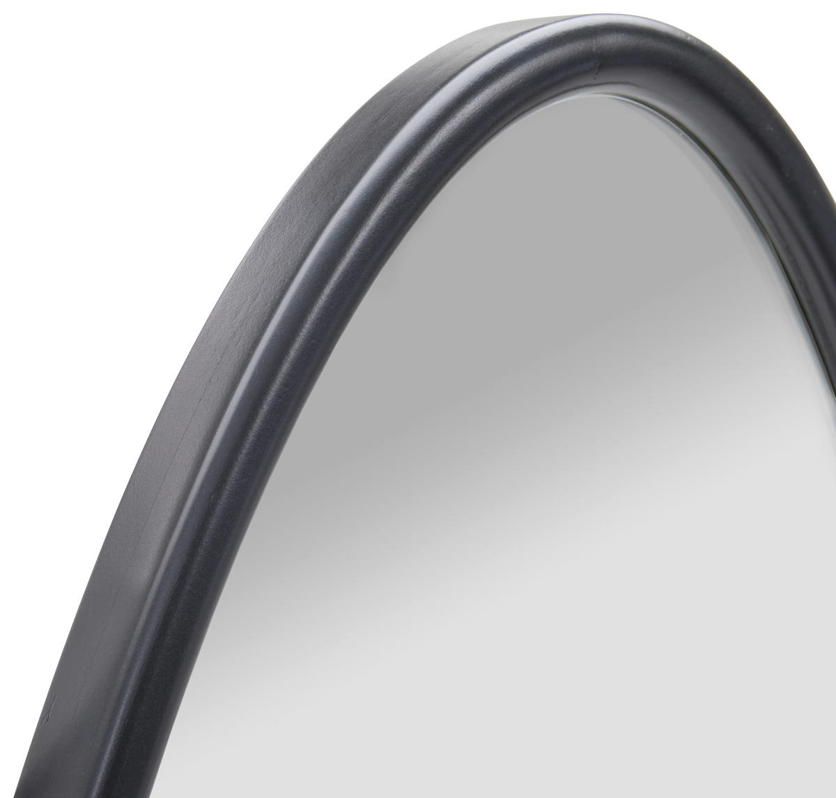 WANDSPIEGEL 49/160/3 cm    in organisch  - Klar/Schwarz, Design, Glas/Holzwerkstoff (49/160/3cm) - MID.YOU