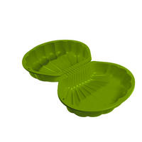 SAND- UND WASSERMUSCHEL Grün  - Grün, Basics, Kunststoff (73/88/22cm) - BIG