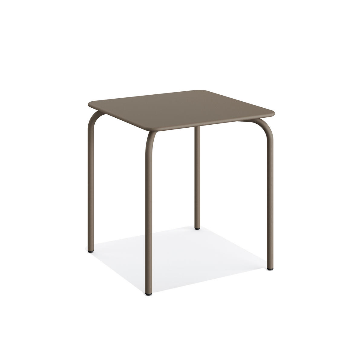 BALKONTISCH Metall Cappuccino  - Cappuccino, Basics, Metall (70/70/73cm)