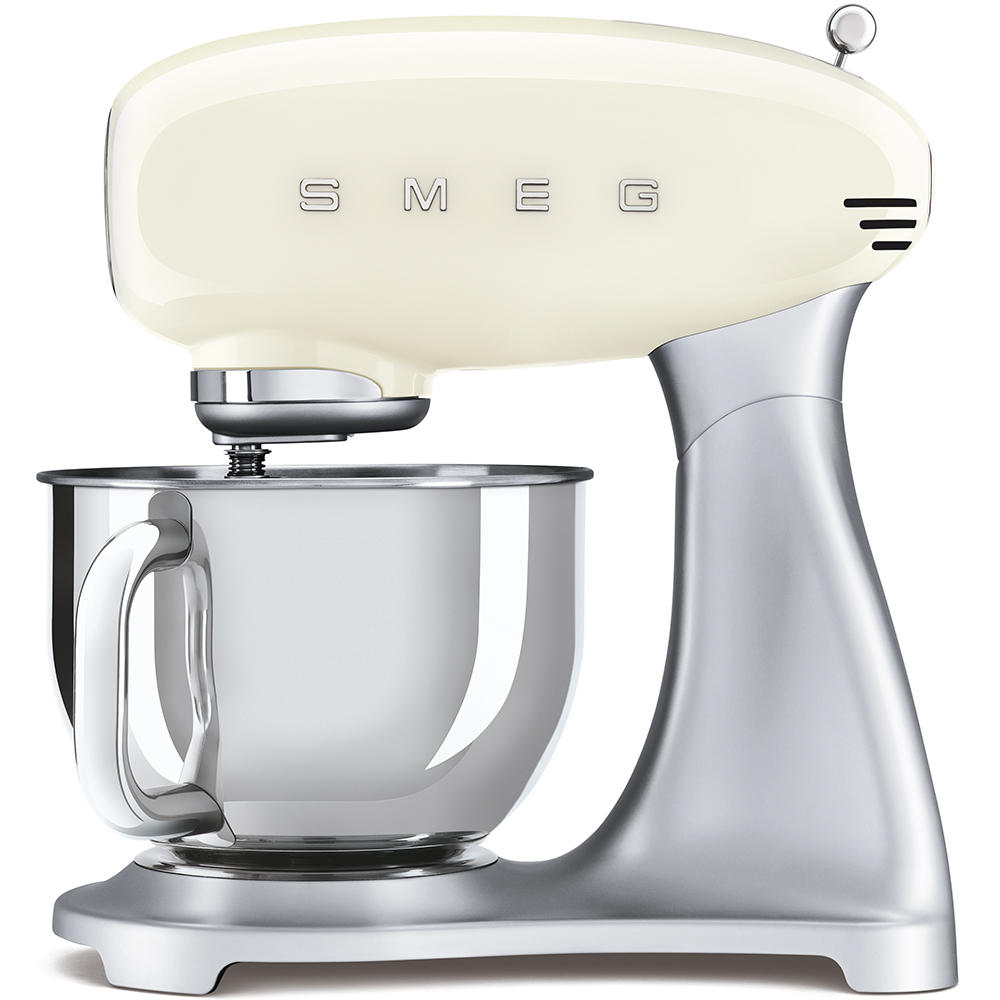 KÜCHENMASCHINE SMF02CREU  - Silberfarben/Creme, Basics, Metall (40,2/37,8/22,1cm) - SMEG