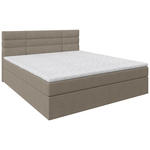 BOXBETT 180/200 cm  in Beige  - Beige/Schwarz, KONVENTIONELL, Holz/Kunststoff (180/200cm) - Carryhome