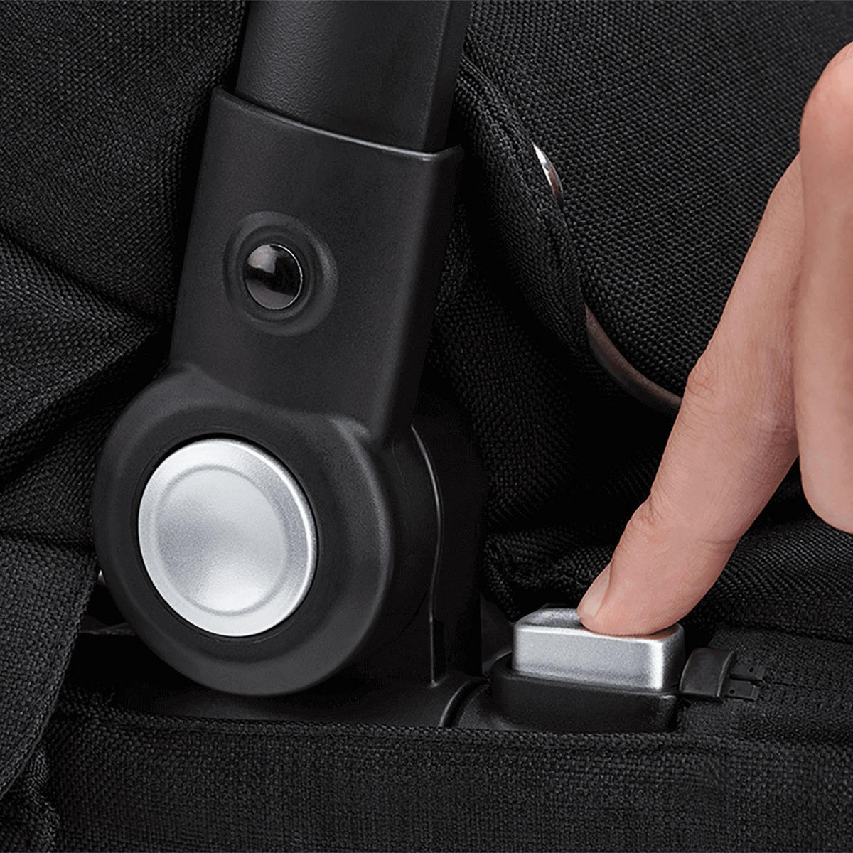 KINDERWAGENSET Mixx Next  - Schwarz, Basics, Kunststoff (60/110/82cm) - Nuna