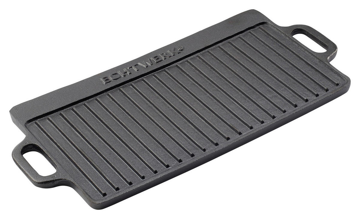 GRILLZUBEHÖR - Schwarz, Trend, Metall (50,5 /23/1,5cm) - Echtwerk