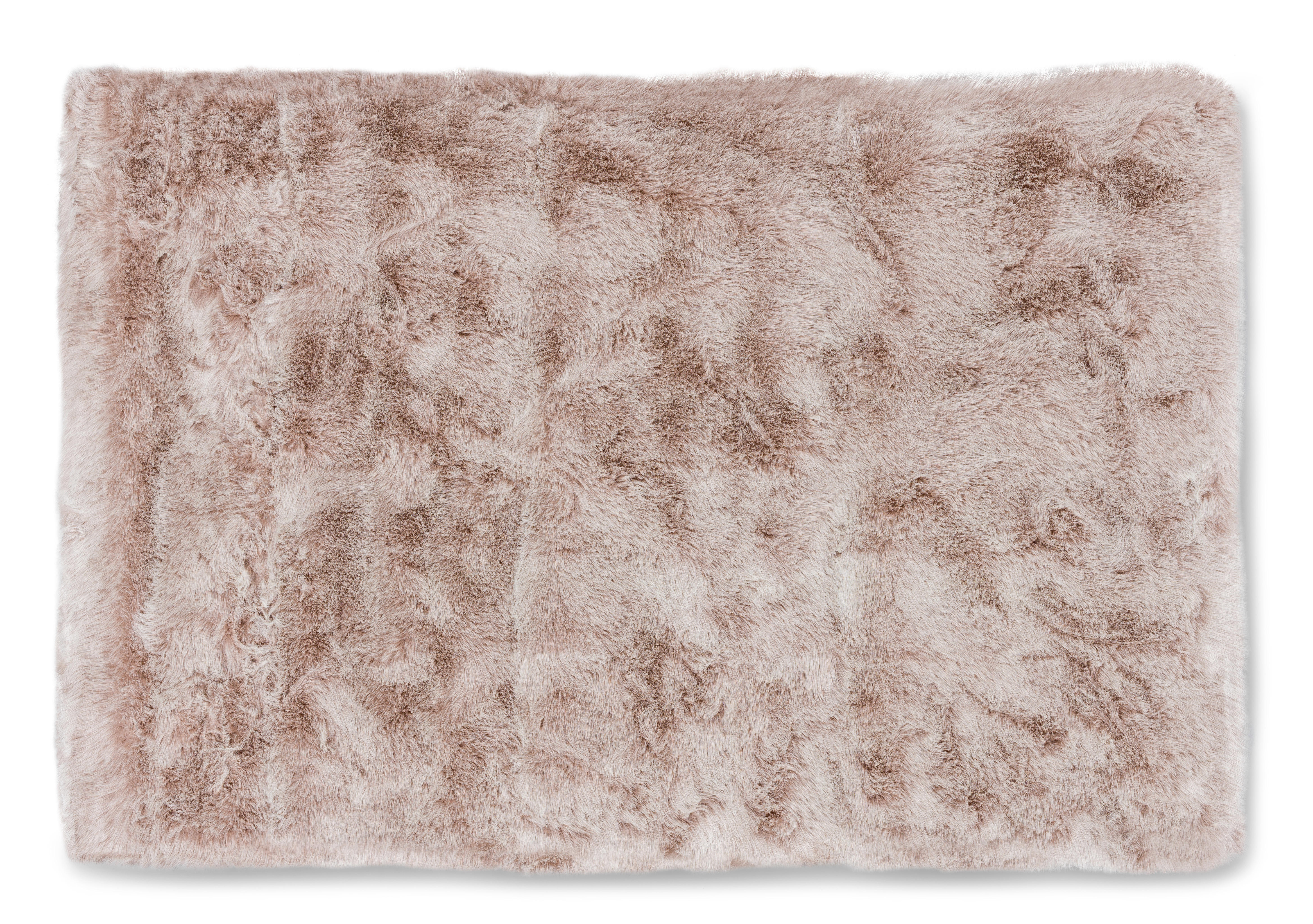 FELLTEPPICH  120/180 cm  Rosa, Altrosa, Pink, Hellrosa, Dunkelrosa   - Pink/Hellrosa, KONVENTIONELL, Textil (120/180cm) - Novel