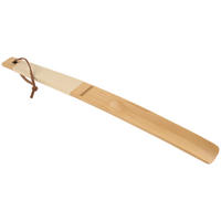 SCHUHLÖFFEL - Ecru, Basics, Holz/Textil (38/3,8/1,25cm) - Homeware