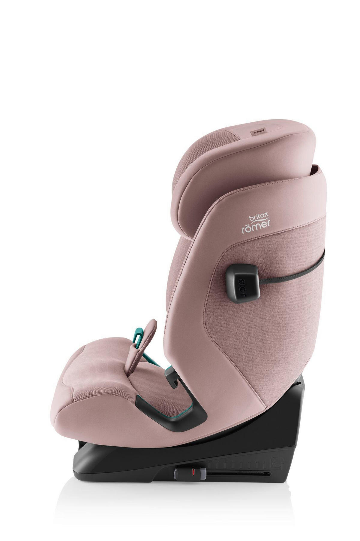 KINDERAUTOSITZ SAFEFIX Dusty Rose   - Altrosa, Basics, Kunststoff/Textil (44/69-83/48cm) - Britax Römer