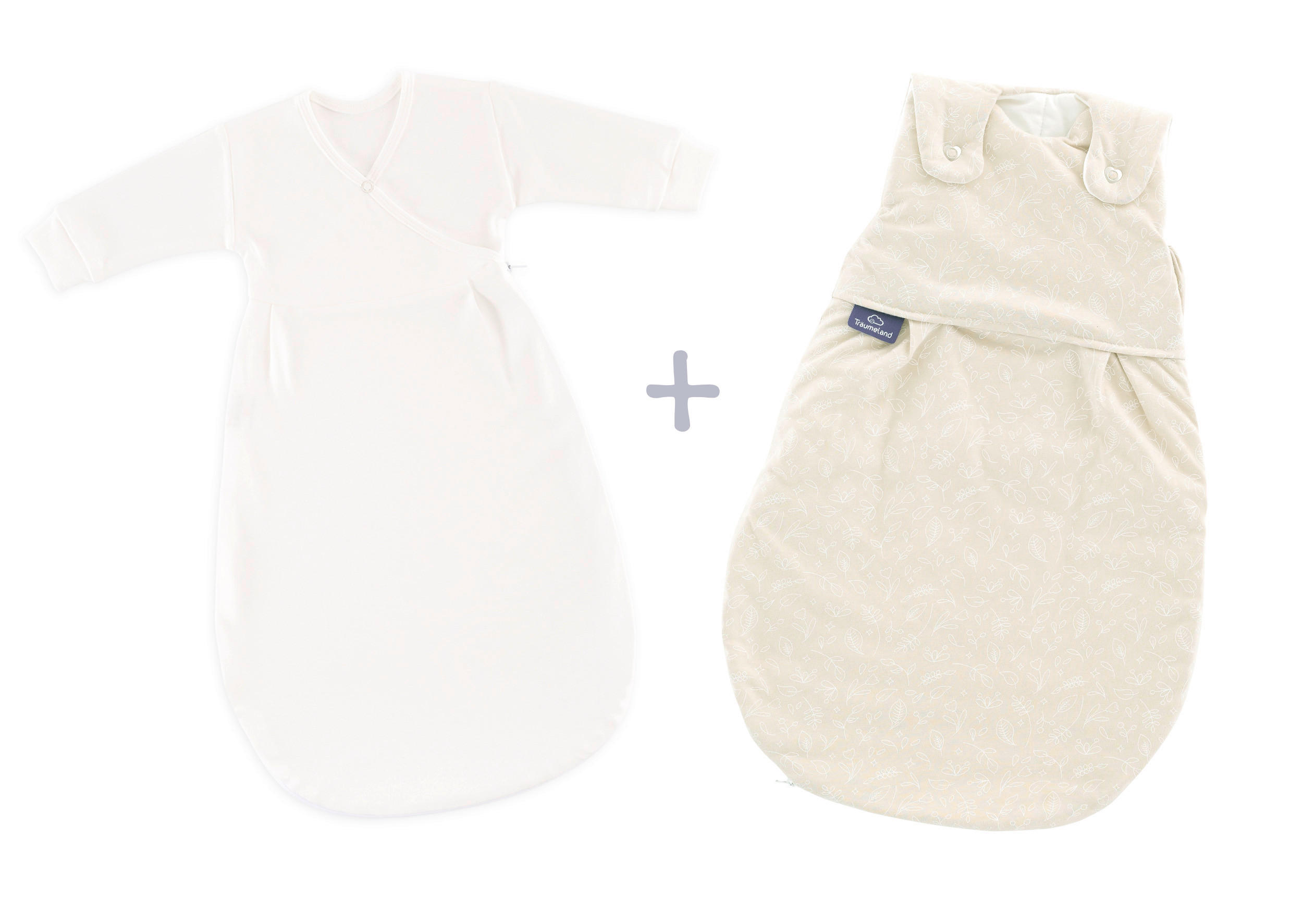 BABYSCHLAFSACKSET Garden    50/56   - Multicolor, Basics, Textil (50/56null) - Träumeland