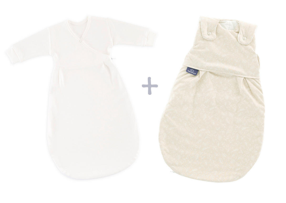 BABYSCHLAFSACKSET Garden    56/62   - Multicolor, Basics, Textil (56/62null) - Träumeland