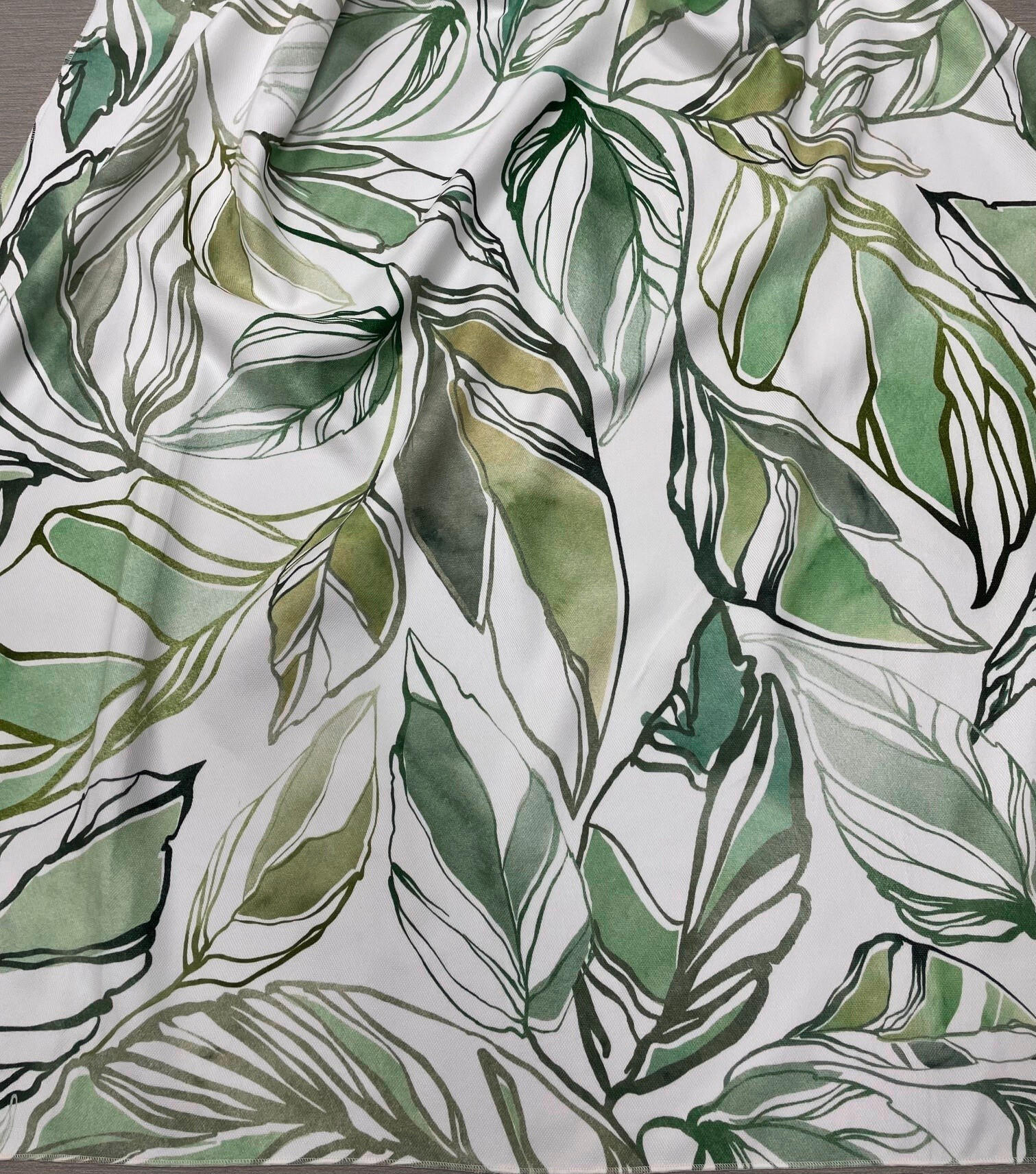 DEKOSTOFF per lfm blickdicht  - Jadegrün, KONVENTIONELL, Kunststoff (150cm) - Esposa