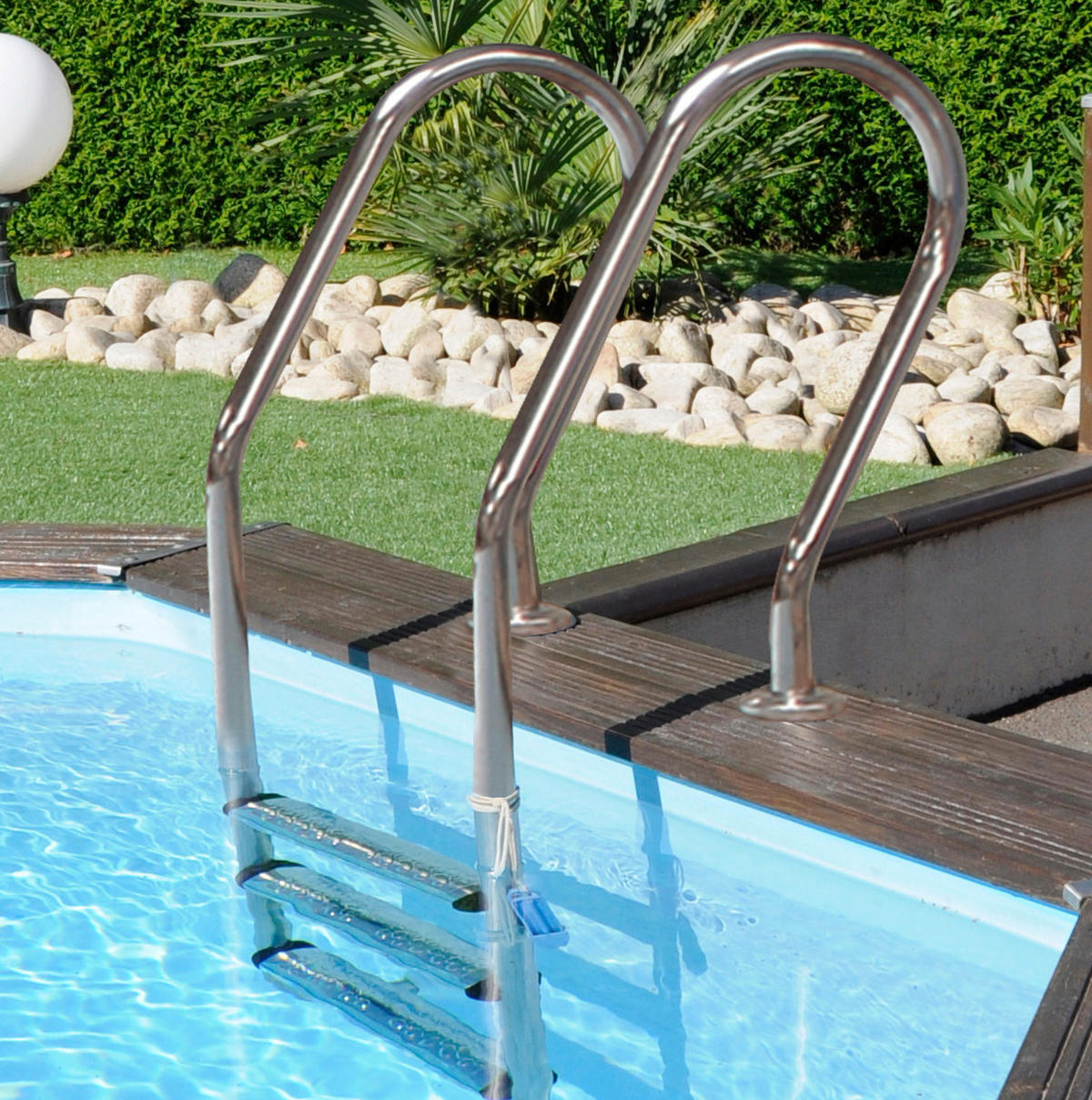 POOL-SET 800002 VAINILLE 2 400/119 cm  - Naturfarben/Kieferfarben, KONVENTIONELL (400/119cm) - Gre