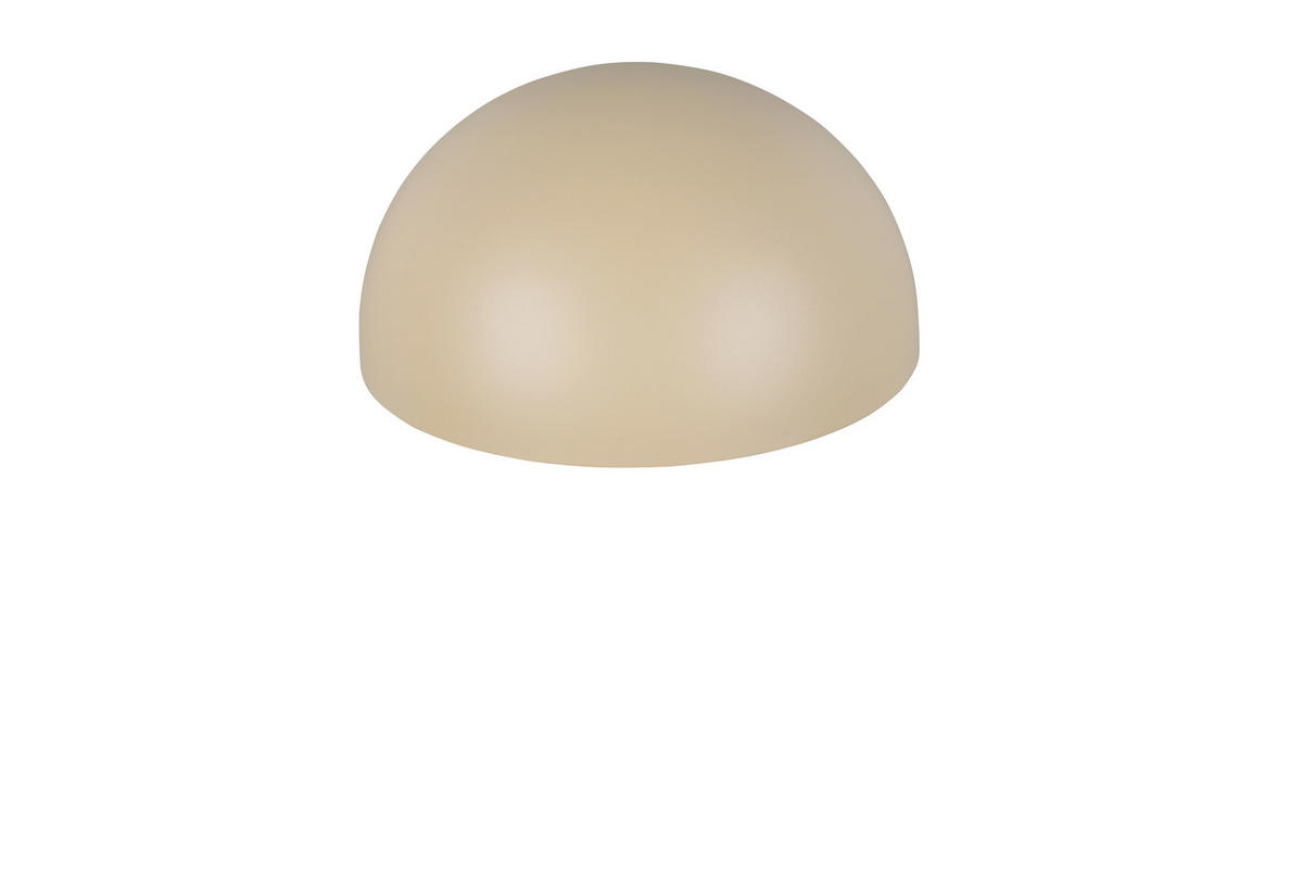 AUSSENWANDLEUCHTE - Sandfarben/Weiss, Design, Kunststoff/Metall (14,0/27/15.5cm) - Trio Leuchten