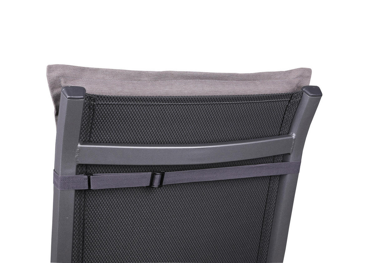 SESSELAUFLAGENSET Uni  - Taupe, Basics, Textil (50/7/120cm)