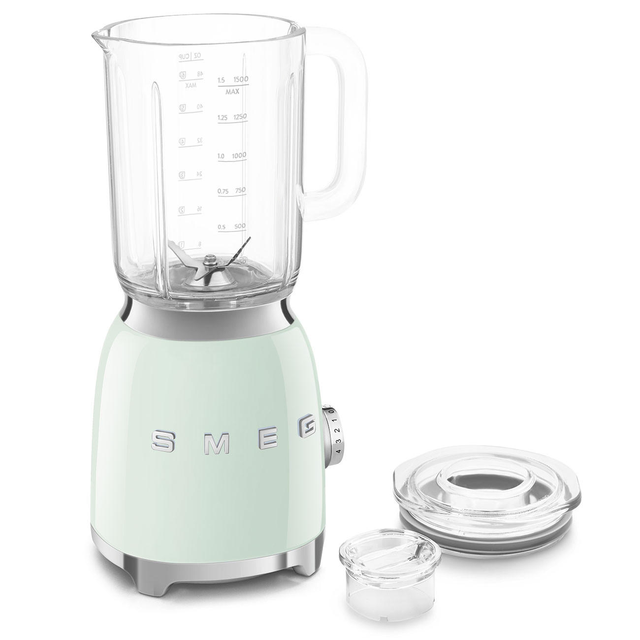 STANDMIXER  - Pastellgrün, Design, Kunststoff/Metall (19,7/39,7/16,3cm) - SMEG
