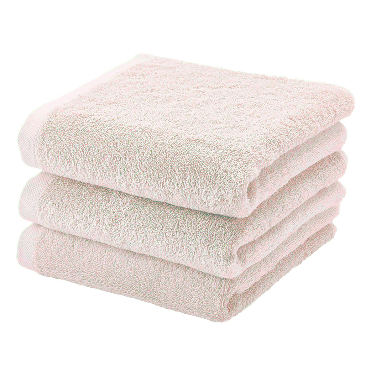 HANDTUCH 55/100 cm Collection 2024.2 Hellrosa  - Hellrosa, Basics, Textil (55/100cm) - Aquanova