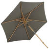 SONNENSCHIRM 250 cm  - Grau, KONVENTIONELL (250/232cm) - Gardenson