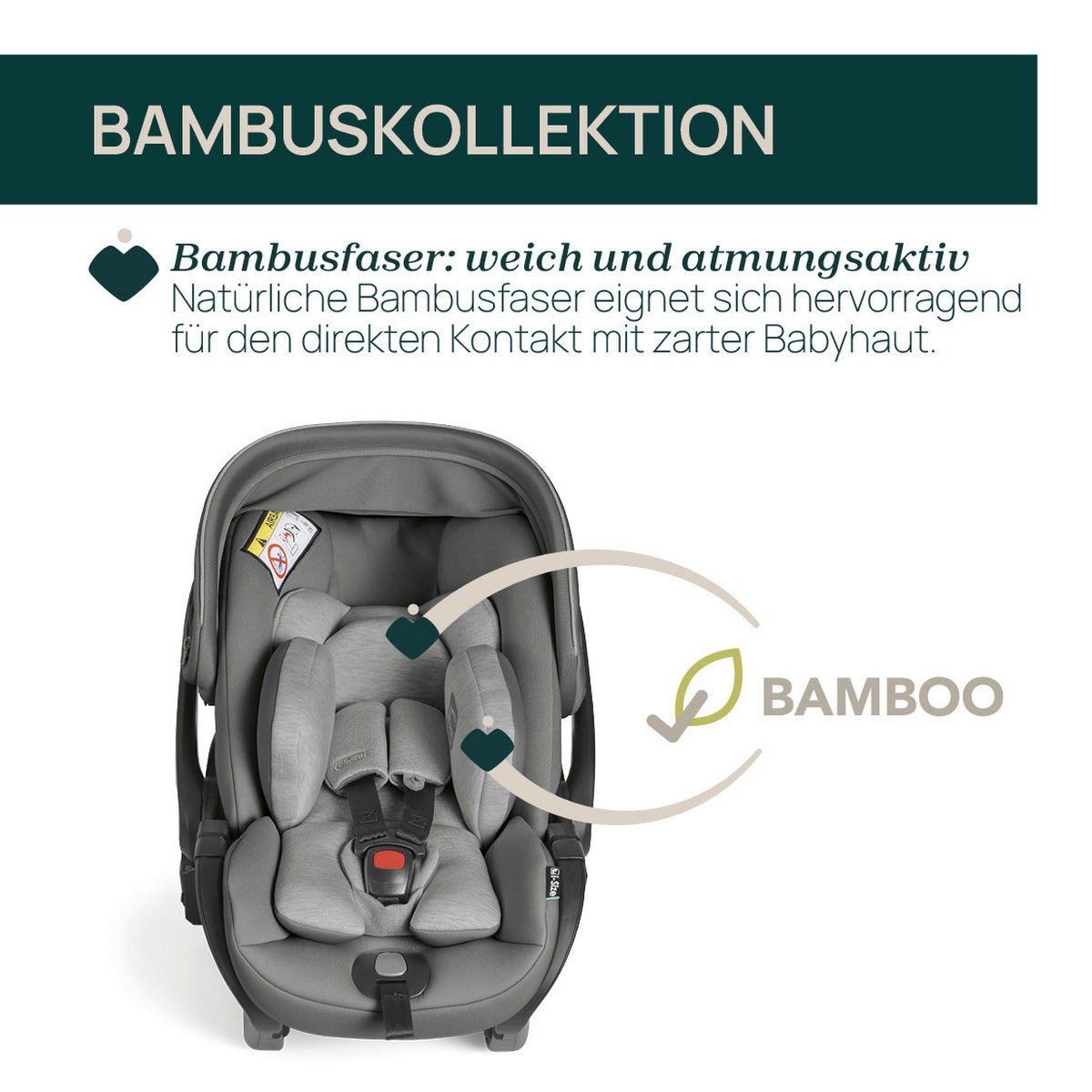 KINDERAUTOSITZ First Seat Recline I-Size   - Grau, Basics, Textil (44/58/60/65cm) - Chicco