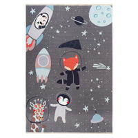 KINDERTEPPICH 115/170 cm  - Multicolor/Weiß, Trend, Textil (115/170cm) - Obsession