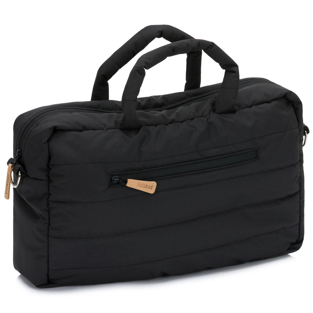 WICKELTASCHE  - Schwarz, Basics, Textil (43/28/14cm) - Fillikid