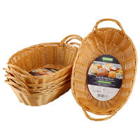 BROTKORB 5ER PACK   - Braun, Basics, Kunststoff (29/13/18cm) - Kesper