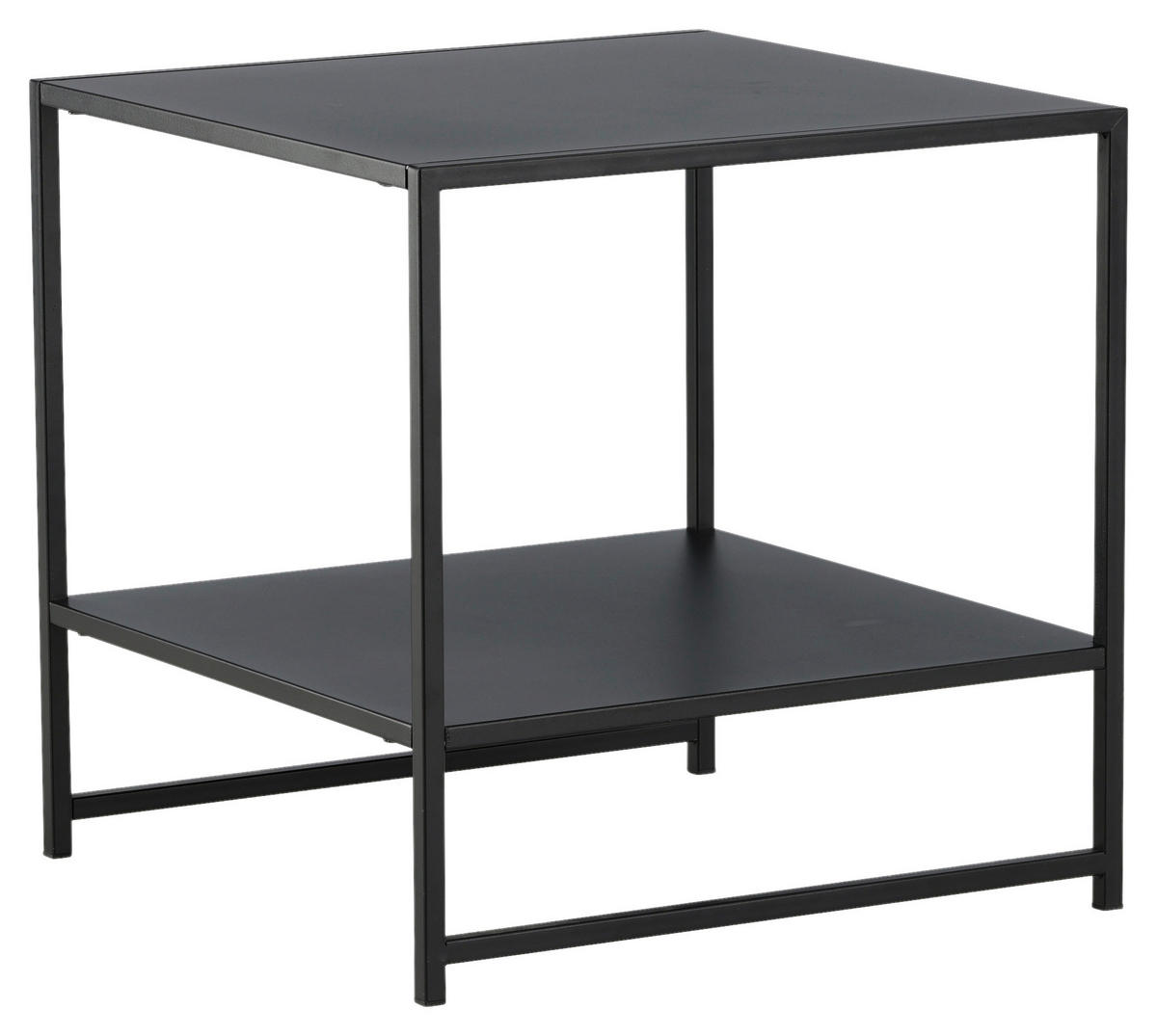 SIDOBORD i metall 50/50/50 cm  - svart, Design, metall (50/50/50cm) - Livetastic