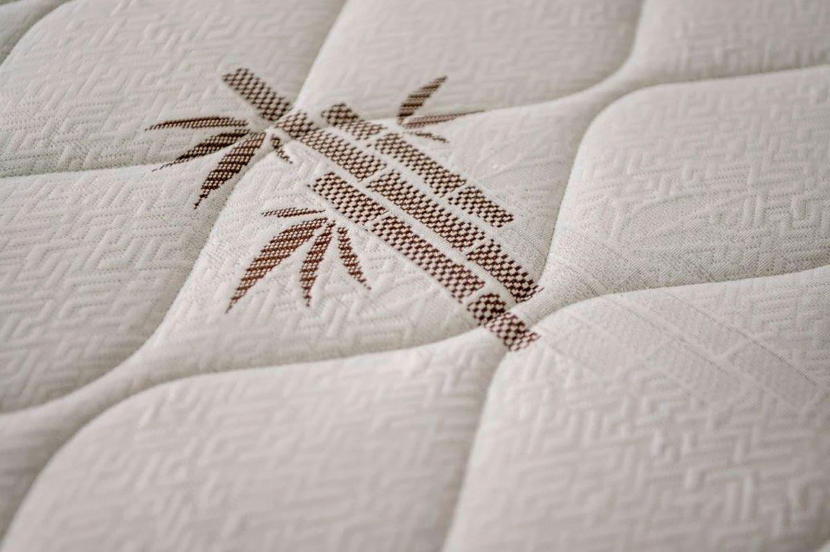 POSTELJA Z VZMETNICO 140 cm   x 200 cm  , kovina, tekstil zelena  - zelena, Konvencionalno, kovina/tekstil (140/200cm) - Ti'me