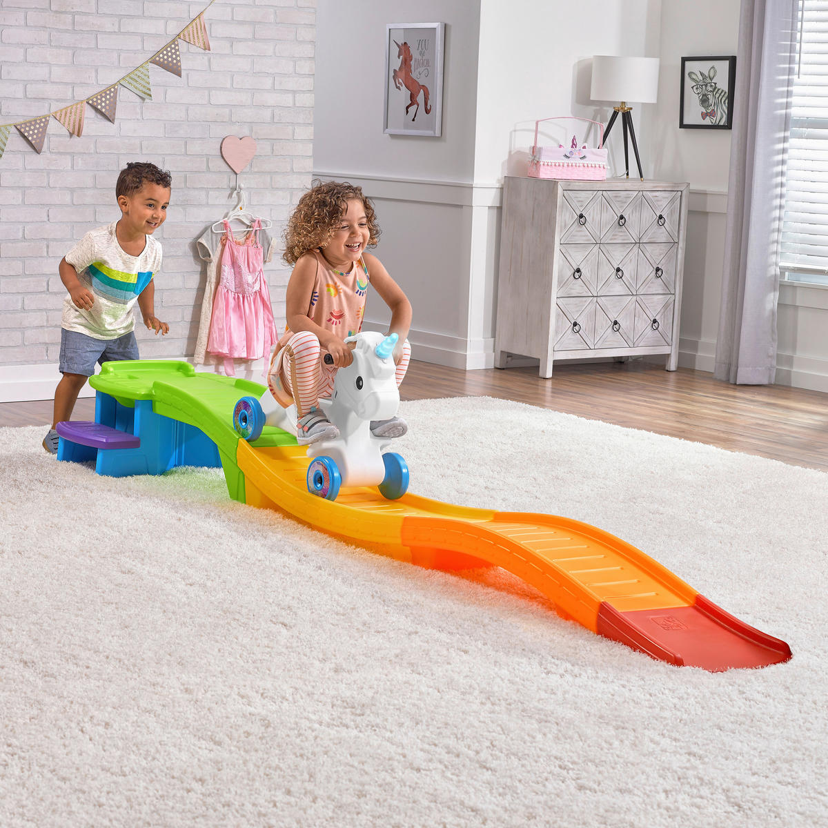 KINDERSPIELSET - Multicolor, KONVENTIONELL, Kunststoff (279,4/32,4/68,6cm) - Ambia Garden
