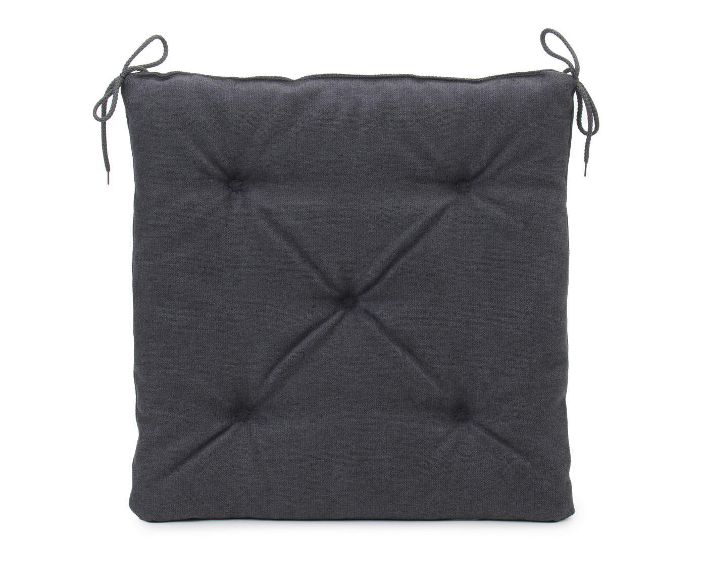 PODSEDÁK, 40/40/4 cm - antracitová, Basics, textil (40/40/4cm) - Novel