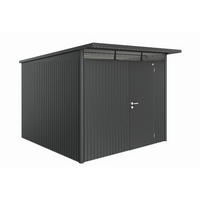 GERÄTEHAUS 260/217/300 cm  - Dunkelgrau, Basics, Metall (260/217/300cm) - Biohort