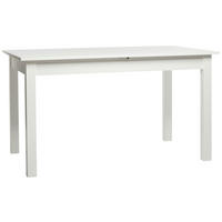 ESSTISCH 140-180/80/76,5 cm Nachbildung  Holzwerkstoff ausziehbar rechteckig Weiß  - Weiß, Design, Holzwerkstoff (140-180/80/76,5cm) - P & B