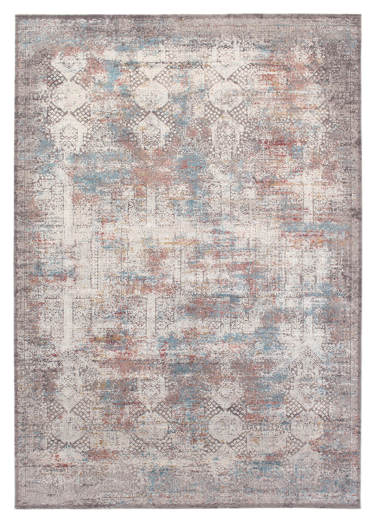 VINTAGE-TEPPICH 67/130 cm Apollo Multicolor  - Multicolor, Design, Textil (67/130cm) - Musterring