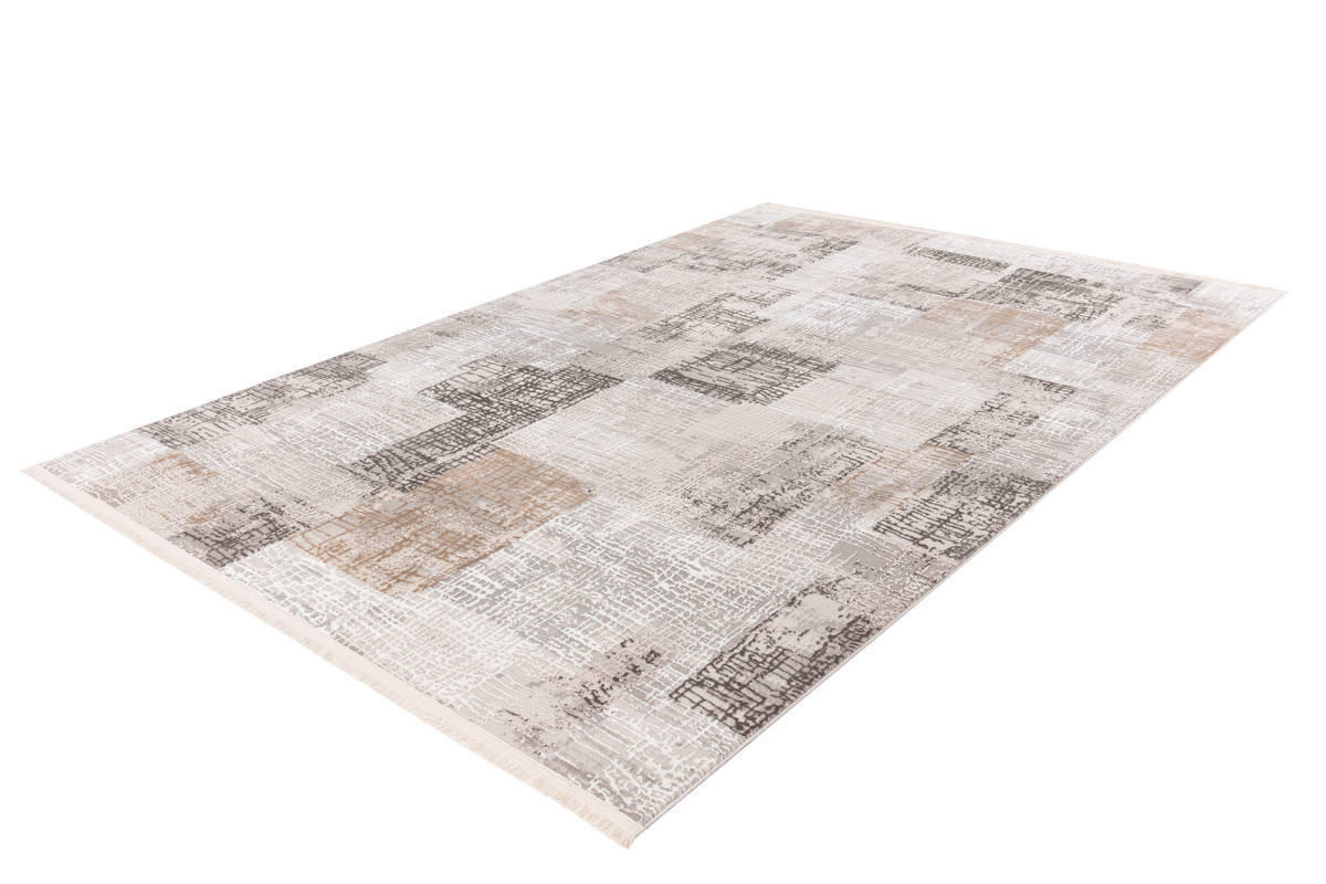 VINTAGE-TEPPICH  120/180 cm  Grau, Silberfarben   - Silberfarben/Grau, Design, Textil (120/180cm)